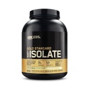 Optimum Nutrition Gold Standard 100% izolat, Beljakovinski prah, bogata vanilija, 2,91 funtov, 44 servingov. Izolat sirotkinih beljakovin (maja vrečka)