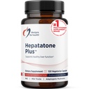 Designs for Health Jetra Support Kapsule - Hepataton Plus z mlekom Thistle, NAC, Schisandra - Izvlečki gob za čiščenje + Imunska podpora - Jetrni razstrup za moške + ženske (120 kapsul)