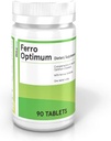 FitForMe Bariatrični multivitamini Železo dopolnilo po želodčnem rokavu - En dan Ferro Optimum Tablet - 90 dni Dobava železovega železa (Iron Booster for Optimum Chewable)