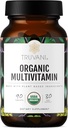 Truvani Daily Organic Multivitaminski dodatek - Veganske tablete, tablete brez gensko spremenjenih organizmov z železom in biotin - Mlečni izdelki, soja, & Gluten Free - 30 dni dobave (90 tablet)