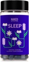 Golo spanje - GABA L Teanine Natural Sleep Aid - limonin balzam, sivka in melatonin za izboljšano sprostitev in kakovost spanja - Gluten-free in vegetarijanski - 30 kapsul