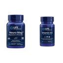 Life Extension Neuro-mag Magnezijev L-treonat in vitamin D3 dopolnilna mešanica za zdravje možganov, kosti in imunskega sistema