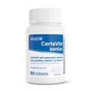 MAJOR CertaVite Senior Multivitamin z antioksidanti – Multivitamin za ženske in moške z beta karotenom, železom, vitaminom C & E – podpira imuniteto, energijo in vid – 60 tablet
