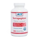 Encimi AST Serrapeptaza 80.000 SPU – 300 vegetarijanskih kapsul – Premium Natural Systemic Encimes – Acid-resistant Serrapeptase