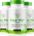 (3 paket) Poslušajte me + Kapsule, Uradna HearMe + tablete, Lord Me Plus Uho Formula za zdravo sluh, Premium HearMe Plus za zdravje ušes, naravna podpora za čiščenje ušesa, Poslušajte Me+ Pregled (180 Kapsule)