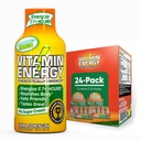 Vitamin Energy Immune+ Extra Energy Shot Mango 24 Pack, 260mg Naravni kofein, B-vitamini, Citicoline, Zeleni čaj, Imuniteta in Fokus Podpora, Nič sladkorja, Gluten-free 1,93 fl oz
