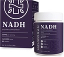 Neurogan NADH tablete - 20mg na serviranje, 60 Ct - celična energija, zdravo staranje, kognitivne, Heart Health Supplements - nikotinamid Adenin Dinukleotid Hydride Zmanjšana NAD dodatek