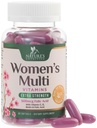 Multivitamin za ženske s kalcij, folno kislino, vitaminom A, C, D, E, & B Vitamini, cink, železo za kosti, kožo in imuno zdravje podpora, Naravne ženske Multivitamini za energijo - 60 Softgels