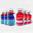 Ženski paket x 6 - Multivitamin za ženske - Jabolčni cider vinski gumiji - 360 multivitaminski gumiji - Vitamini za ženske - Naravne sadne arome - Gluten brez GSO - Ženske multivitaminski