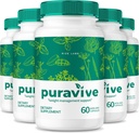 Rize laboratoriji (Pack 5 Puravive Teath Health tablete, Exotic riž kapsule Pregledi, Hujšanje podporo ravni BAT, Detox & Cleanse, Vse naravno Enostavno za pogoltniti Formula (300 kapsul)