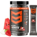 MTN OPS Vžigalne poti Pakiranja Energijski napitek v prahu, Gluten Free Nootropic Supplement Drink Mix, L Arginin, L Citrulin, Kofein & Nootropic Sugar Free Drink Mix, 20 Serving, Tigerjeva kri