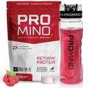 Promino® Essential Amino Acid Muscle Drink – 2X bolj učinkovito kot Whey – NSF Certified for Sport – Sugar-free recovery gorivo – Raspberry, 30 Servings