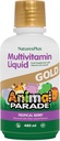NaturesPlus Animal Parade Gold Tekoči multivitaminski, 16 fl oz - Naravni Tropical Berry Flavor - Imunska podpora dodatek - Gluten Free, Vegan - 32 Serving