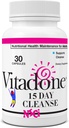 Očistite - da se vzame Prebavno čiščenje dodatek - Naravna Odvajalo za gladke prebavne sisteme - Laneno seme, Psyllium, Aloe Vera - Ravnotežje & Rednost - 30 ct.
