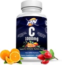 C 1000mg - Vitamin C z visoko jakostjo z bioflavonoidi in kolki vrtnic za podporo imunskemu sistemu – 250 kapsul