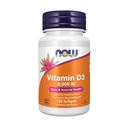 NOW Foods Supplements, Vitamin D-3 2.000 IU, Visoka moč, Strukturna podpora*, 120 Softgels