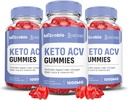Upravičeni laboratoriji (3 Pack Microbio Keto ACV Gummies Napredna Formula 1000MG Micro Bio Keto Gummies Apple Cider Viner Oblikovan z Granit Beet Juice v prahu B12 Vegan Non GSO 180 Gummies