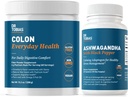 Dr. Tobias Colon vsak dan Zdravje in Ashwagandha kapsule, Prebavne Wellness & Resilience Bundle, Podpira Uravnoteženo energijo in Gut zdravje, Vegan, Non-GMO