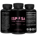 Esposa Female Libido Booster za ženske – Reignite pasijo, povečanje energije in občutljivosti, Boost Mood & želja – Izdelano v ZDA Naravni ženski izboljšanje tablete s Horny Koz plevel – 60 kapsul