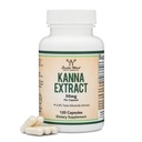 Kanna Extract dodatek (Sceletium Tortuosum) - 50mg na kapsule, 120 Štetje - za sprostitev in mir uma (Min .4% skupaj Alkaloidi) Non-GMO, Gluten Free, Vegan Varen z dvojnim lesom
