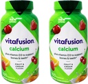 VitaFusion Kalcij z vitaminom D3 - 2 100 Count steklenice - 200 Gummies skupaj