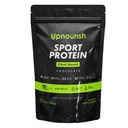 Vegan Sport Protein Powder Chocolate 20 obrokov – 30g beljakovin na osnovi rastline, VELOSITOL, BCAA, Ekološka zelena in sadje, probiotiki, Tart Cherry za okrevanje post vadbe, Informirajte športi Certified Keto