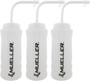 Mueller Quart steklenica w/ Slama, naravne barve w/ črne črke (3-Pack)