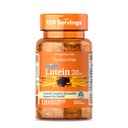 Puritan's Pride Premium LutigoldTM Lutein Carotenoid 20mg z Zeaksantin za moške in ženske, Prehranska dopolnila za zdravje oči, 8 Mesec dobave, 120 Easy-to-Swallow Softgels