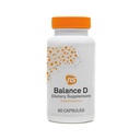 NeuroScience Balance D - Mood Support Supplement for Energy, Focus & Brain Health - Vitamin B6, Folat & More - Aid Dopamin Synthesis for Healthy Craving Control & Cognition (60 kapsul)