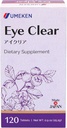 Umeken Eye Clear Dieteary dodatek, Borovničev ekstrakt, Lutein, Zeaksantin, Ginkgo, Vision dopolnila za odrasle, Eye Vitamini, 2 meseca dobave, 120 tablet, pakiranje po 120