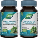 Narava Pot Oregano Oil – Imunska podpora Dodatek* - 75-85% Carvacrol – Gluten Free – 60 Veganske kapsule (2 pakiranji)