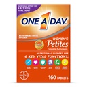 En dan ženske Petites Multivitaminski,Dodajanje z vitaminom A, C, D, E in cink za podporo imunskega zdravja, vitamini B, Biotin, Folat (kot folna kislina) in več,Tablet, 160 število