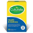 Culturalle Health & Wellness Daily Probiotic dodatek za moške in ženske, pomaga podpreti vaš imunski sistem, občasno drisko, plin in napenjanje, 15 milijard CFU, Non-GMO, 50 Število