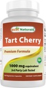 Best Natural Tart Cherry Extract 1000 mg (ne-GMO) Veggie kapsule - spodbuja zdrave ravni sečne kisline v normalnem območju, zdravo skupno funkcijo in spodbuja zdravo spanje cikel, 120 število
