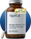 ALGAECAL - rastlina na osnovi kalcij dodatek z vitaminom D3 (1000 i.e.) za kosti moč, Vsebuje 13 Minerali, ki podpirajo zdravje kosti, organski kalcij (750 mg) za ženske in moške, 90 Veggie Caps, Made in ZDA