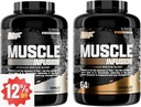 Bunde Whey Protein Powder, Vanilla in Chocolate Muscle Infusion Izolate EAA & Hi BCAA za mišice Gain - 5 funtov - Muscle Builder za moške in ženske, Športna prehrana, Okus in tekstura