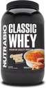 NutraBio Classic Whey Protein Powder- 25G beljakovine na Scoop - brez polnila, umetne barve, konzervansi - Karamela Creme Brulee, 2 funta