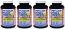 Yerba Prima Psyllium Husks Caps - 180 kap (paka 4) - Naravna Fiber dodatek - Non-GMO Gluten Free