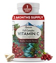 OPTIVIDA Health Acerola Cherry Capsules (60 Days Supply) – Plant-Based Vitamin C for Immune Support – Enhances Absorption – Supports Skin, Joints & Immune Health – GMP Certified
