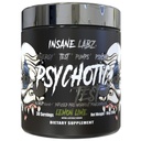 Insane Labz Psychotic Test, High Stim Testosteron Energy and Pump povečanje pred-workout prahu z DMAE Bitartrate, D Aspartična kislina, Kreatin HCL in Glicerol Monostearat, 30 Servingate, limona limete