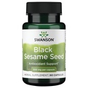 Swanson Polni spekter črna Sezamovo seme 500 Milligrams 60 kapsul