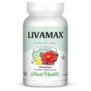 Maxi Health Livamax - Jetrna formula - z mlečnim osat in Dandelion Root - 120 kapsul - Kosher