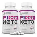 Upravičeni laboratoriji (2 paket F1 Keto tablete 1275MG Nova in izboljšana formula vsebuje Apple Cider kis Extra Deviško oljčno olje v prahu zeleni čaj List 120 kapsul