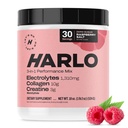 Harlo - Raspberry Salt Electrolyte Drink Mešamo z govejim kolagenom & Kreatin- Kreatin monohidrat v prahu - Energy Drink v prahu - Pred vadbo v prahu - Sladkor brez energijskih napitkov - Post Wordout recovery