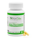 BariSlim Enkrat dnevno Bariatrična multivitaminska kapsula - 60 mg železa - Bariatrični vitamin in dopolnilo za pooperacijo, vključno z Gastric Bypass in Gastric rokav 