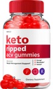 Keto Ripped ACV Gumies - Advanced Ripped Keto + ACV Teža Gumies Apple Cider Vinegar Ripped ACV Gumies Dietni dodatek Ocene Dodatna moč (60 Gumies)