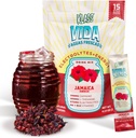 Hidracija + energijska mešanica elektrolita – Hibiscus Agua Fresca aroma 