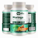 Moringa tablete z kurkuma in ingver, 300 tablet, 5 mesecev dobave, 150 Serving, 1000 Mg na služijo. Ena kapsula z več koristmi - podpira prebavno zdravje(paket po 1)