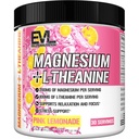 Evolution Nutrition Magnezij + L-Theanin - Natural Relaxation & Focus Support - 200mg Magnezij + 100mg L-Theanine - Vegan & Non-GMO - Prehranska dopolnila v prahu - 30 Serving - Roza limonada