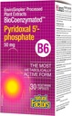 Naravni dejavniki Biokopenzirani Pirodoksal 5'-Fosfat 50mg 30 VCaps